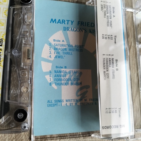 Kaseta magnetofonowa Marty Friedman
