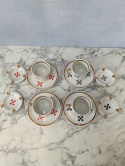 Zestaw brydżowy dla 4 osób porcelana Chodzież