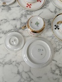 Zestaw brydżowy dla 4 osób porcelana Chodzież