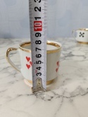 Zestaw brydżowy dla 4 osób porcelana Chodzież
