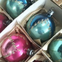 Bombki choinkowe prl zestaw 180