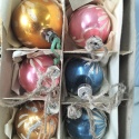 Bombki choinkowe vintage PRL zestaw 221