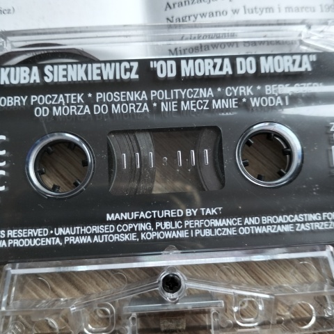 Kaseta magnetofonowa Kuba Sienkiewicz