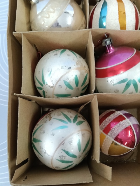 Bombki choinkowe PRL Z14