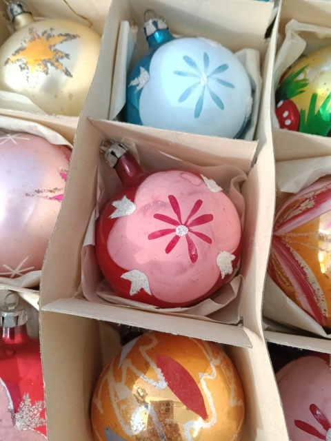 Bombki choinkowe PRL Z15