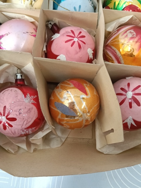 Bombki choinkowe PRL Z15