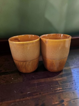 Dwa kubki ceramiczne Zośka Mirostowice