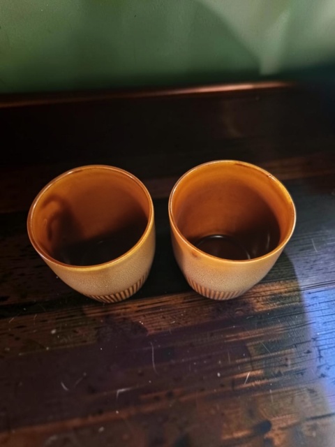 Dwa kubki ceramiczne Zośka Mirostowice