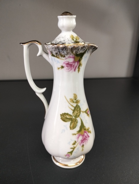 Dzbanuszek na ocet oliwę porcelana Chodzież