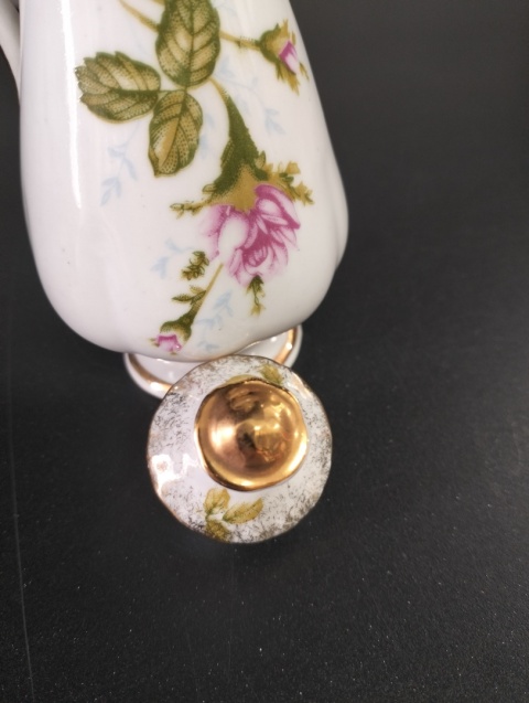 Dzbanuszek na ocet oliwę porcelana Chodzież