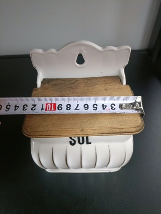 Pojemnik porcelanowy na sól MZ Altrohlau