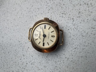 Stary zegarek nakręcany damski Glashutte