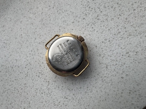 Stary zegarek nakręcany damski Glashutte