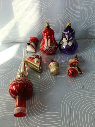 Bombki choinkowe PRL z20