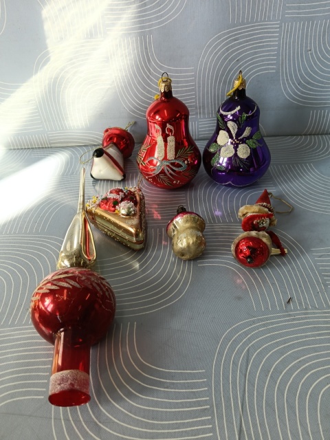 Bombki choinkowe PRL z20