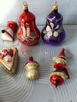 Bombki choinkowe PRL z20