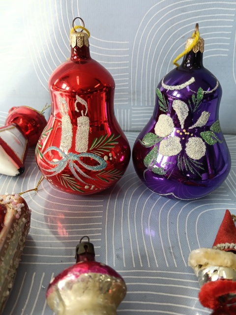 Bombki choinkowe PRL z20