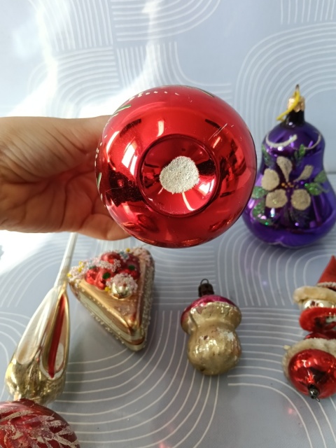 Bombki choinkowe PRL z20