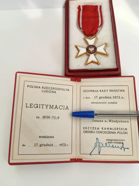 Krzyż kawalerski Orderu odrodzenia Polski p7