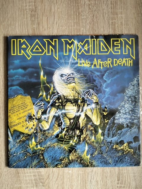 Płyta winylowa Iron Maiden z książeczką (album dwupłytowy) NM-