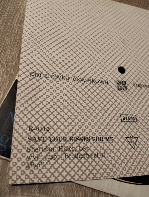 Pocztówka dźwiękowa Tonpress unikat