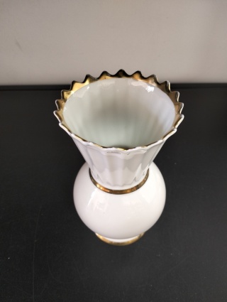 Przedwojenny wazon Tiefenfurt Steinmann Art Deco