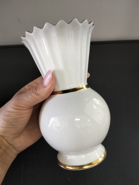 Przedwojenny wazon Tiefenfurt Steinmann Art Deco