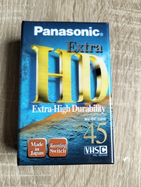 Kaseta VHS C Panasonic nowa w folii