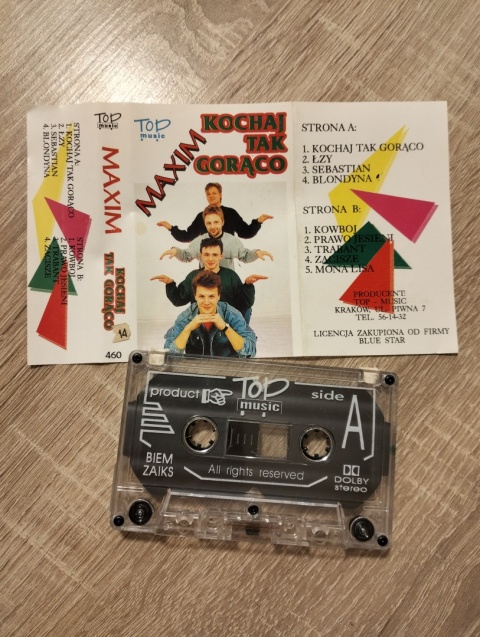 Kaseta magnetofonowa Maxim