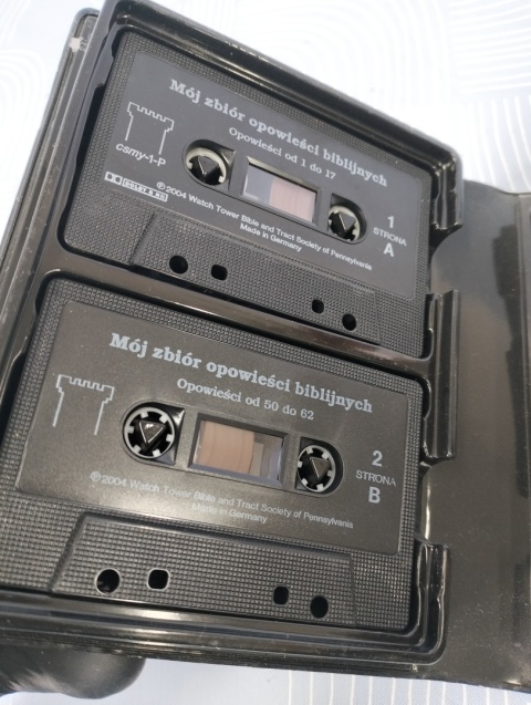 Kaseta magnetofonowa Opowieści biblijne (album czterokasetowy)