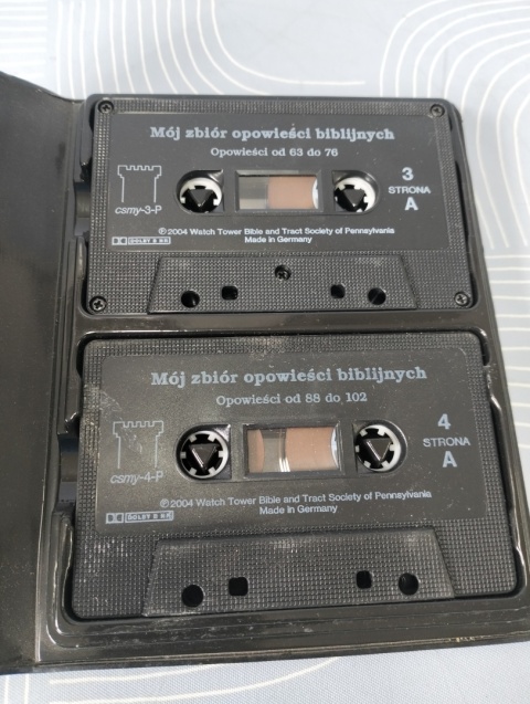 Kaseta magnetofonowa Opowieści biblijne (album czterokasetowy)