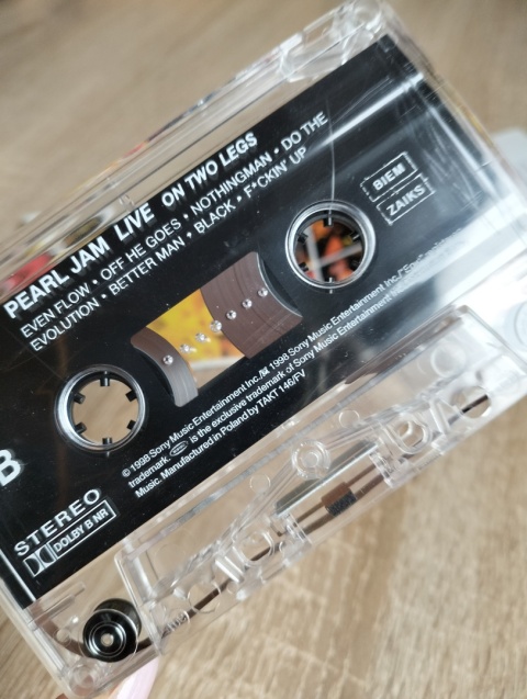 Kaseta magnetofonowa Pearl Jam