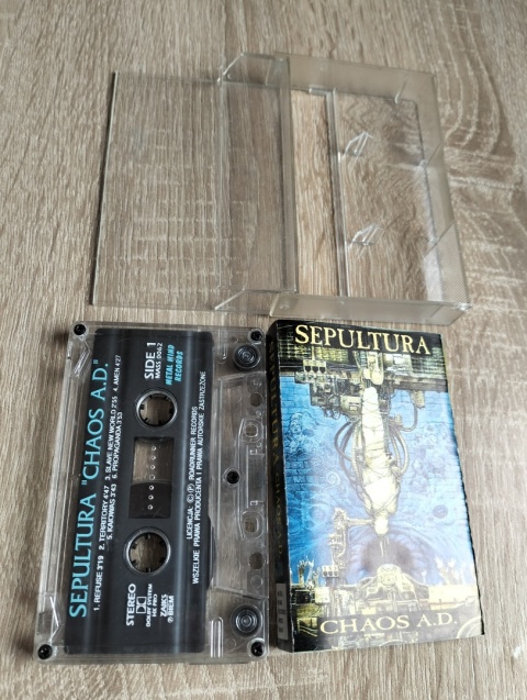 Kaseta magnetofonowa Sepultura