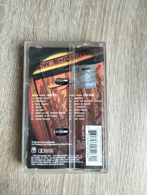 Kaseta magnetofonowa Soundgarden