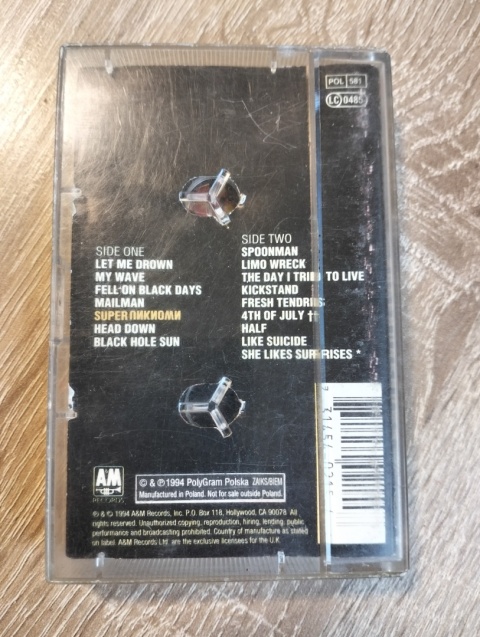 Kaseta magnetofonowa Soundgarden
