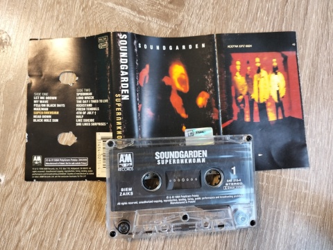 Kaseta magnetofonowa Soundgarden