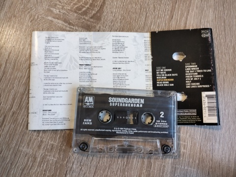 Kaseta magnetofonowa Soundgarden