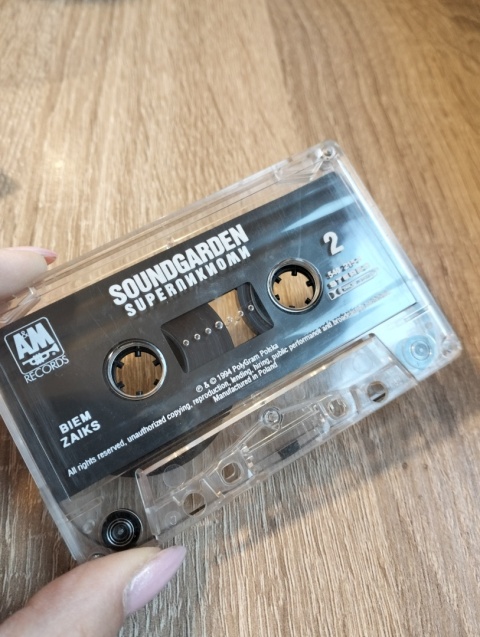 Kaseta magnetofonowa Soundgarden