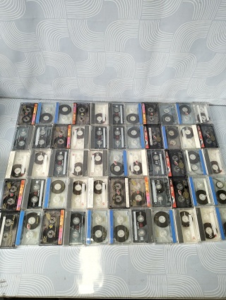 Kasety magnetofonowe ok.55 sztuk
