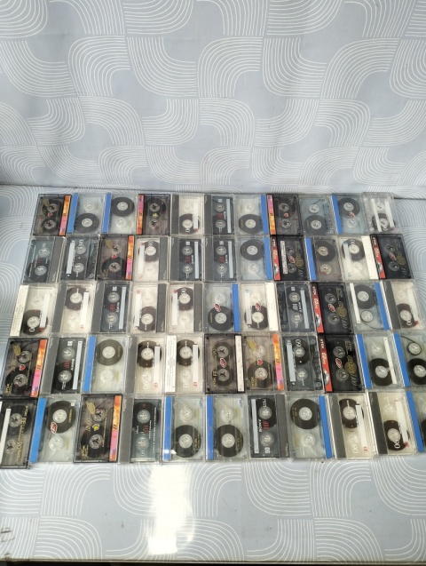 Kasety magnetofonowe ok.55 sztuk