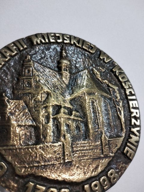 Medal 600-lecie parafii Miejskiej w Kościerzynie