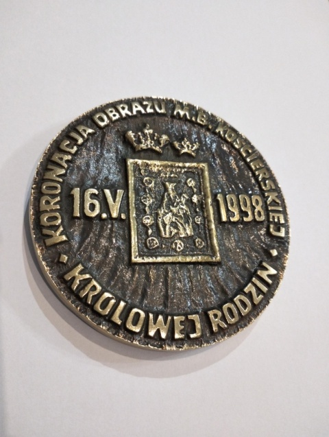 Medal 600-lecie parafii Miejskiej w Kościerzynie