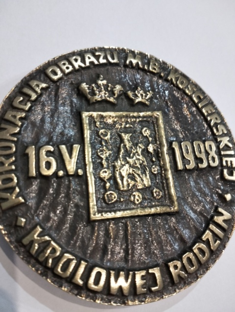 Medal 600-lecie parafii Miejskiej w Kościerzynie