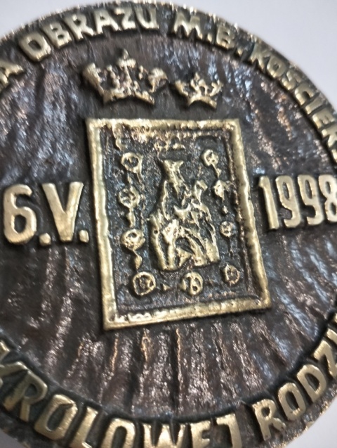 Medal 600-lecie parafii Miejskiej w Kościerzynie