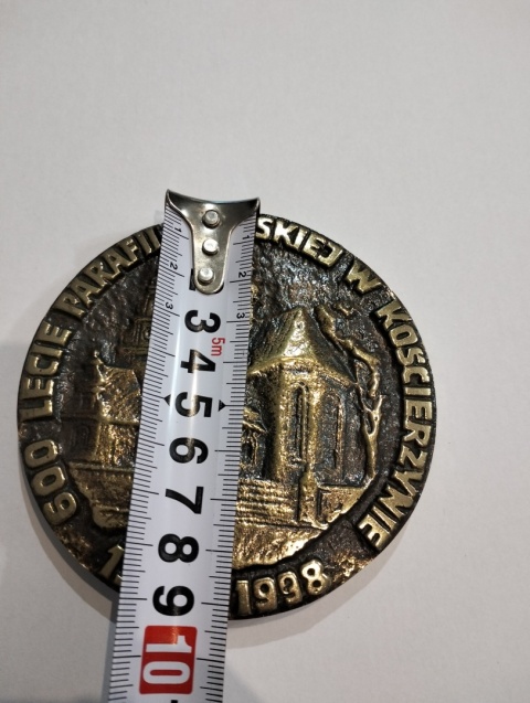 Medal 600-lecie parafii Miejskiej w Kościerzynie