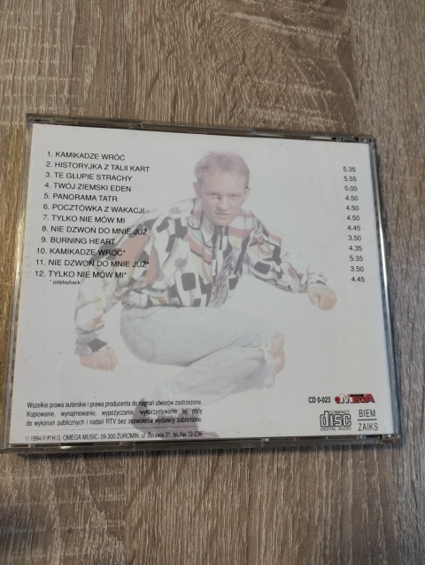 Płyta CD Paweł Stasiak unikat