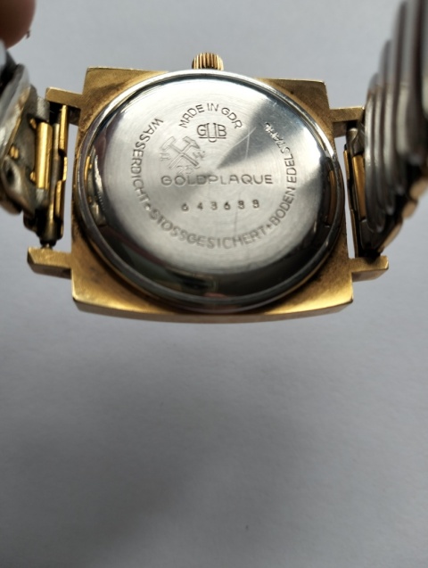 Zegarek mechaniczny GUB Glashütte Spezimatic