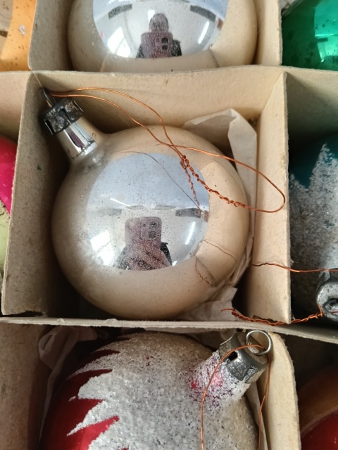 Bombki choinkowe PRL z36