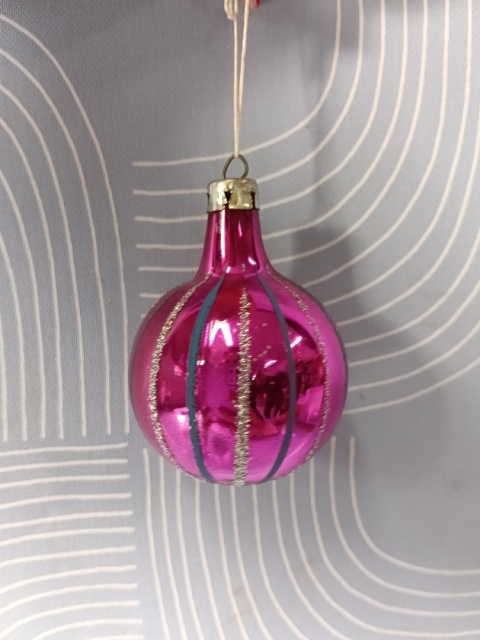Bombki choinkowe vintage PRL zestaw Z22