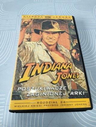 Indiana Jones. Poszukiwacze zaginionej arki.vhs.